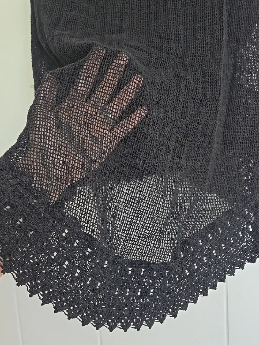 SEASPICE Jasmine' Crochet High Low Skirt Size M - Picture 10 of 12